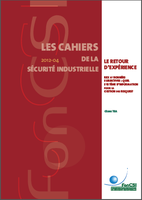 Nouveau Cahier : « REX et données subjectives, quel système d’information pour la gestion des risques »