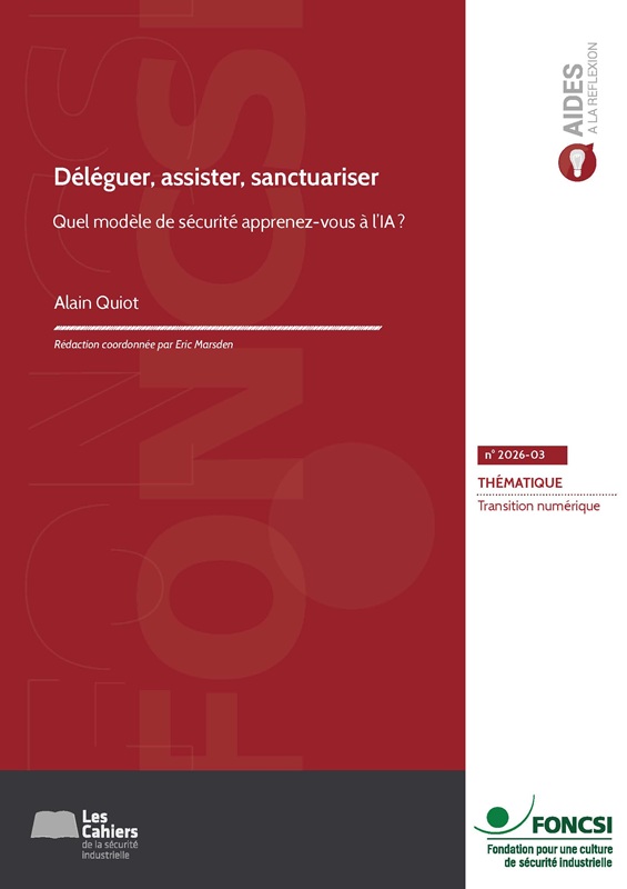 Couverture Cahier - IA déléguer assister sanctuariser