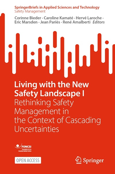 Couverture Springer - Living with the New Safety Landscapes I